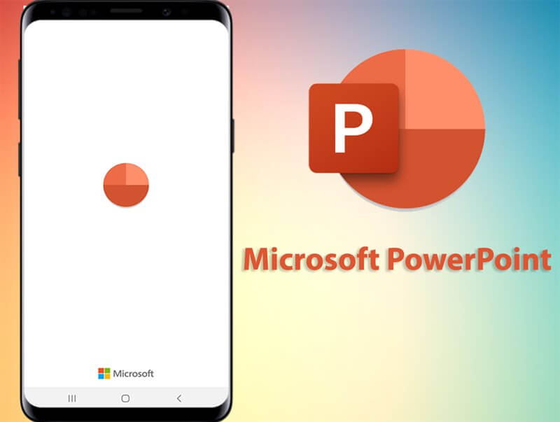 Hình 4 - Tạo Slide với ứng dụng Microsoft PowerPoint