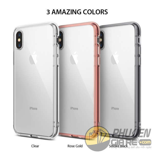 Ốp lưng iphone X trong suốt