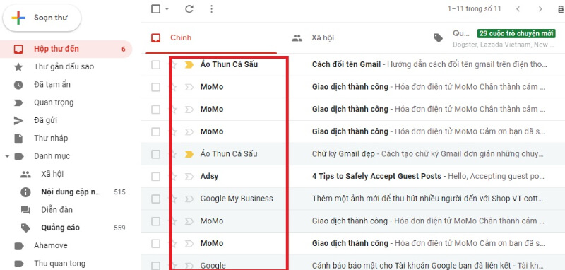 Thay đổi tên Gmail trên điện thoại một cách dễ dàng, đơn giản