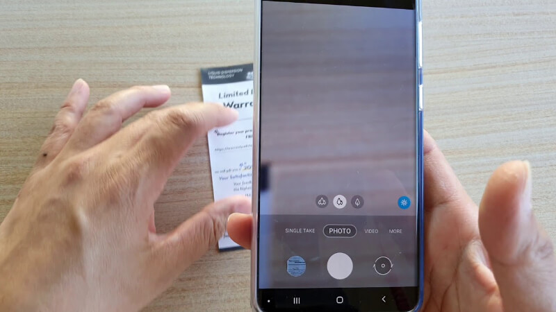 Hình 3 - Bạn có thể Scan tài liệu trên điện thoại Samsung được cài One UI 2