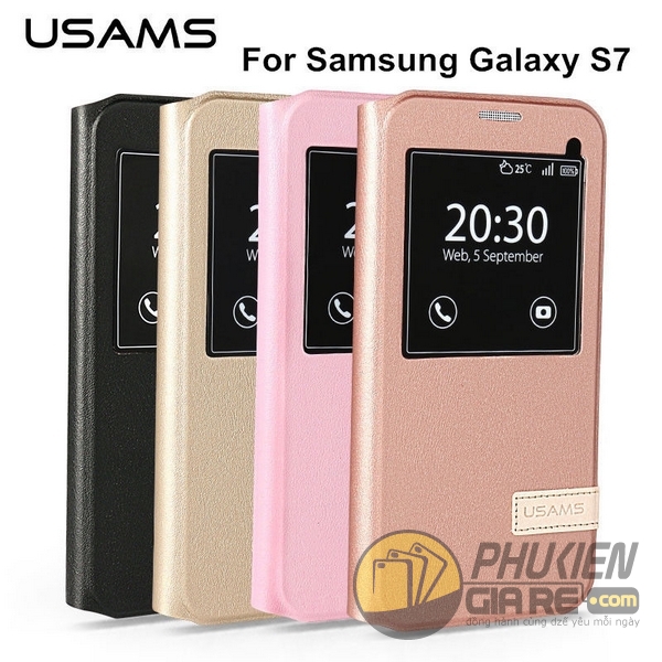 Bao da Samsung Galaxy S7 hiệu USAMS