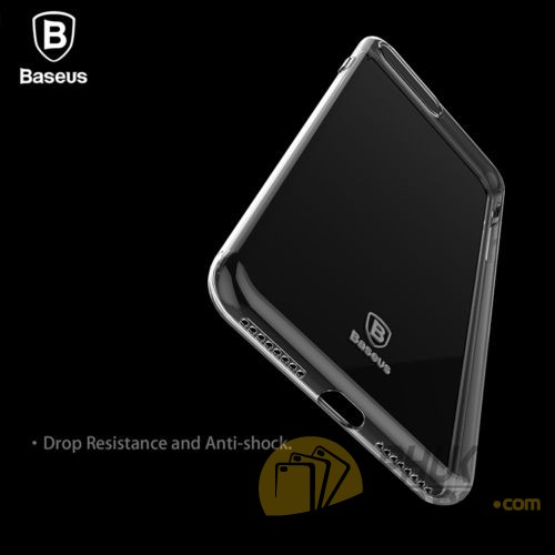 Ốp lưng dẻo trong suốt Iphone 8 Plus hiệu Baseus (Simple Series)