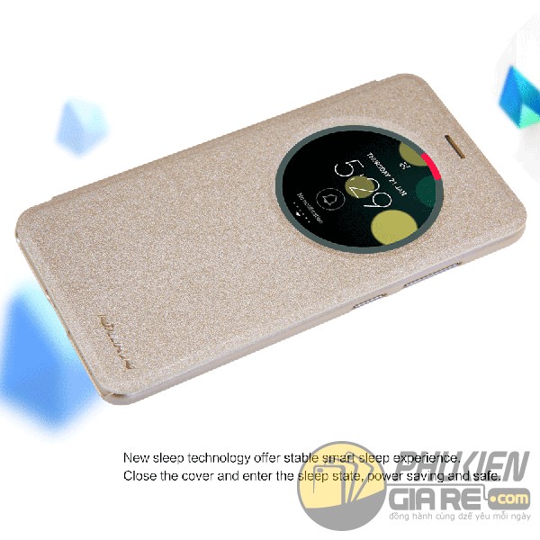 Bao da Asus Zenfone 3 Laser 5.5inch (ZC551KL) hiệu Nillkin Sparkle