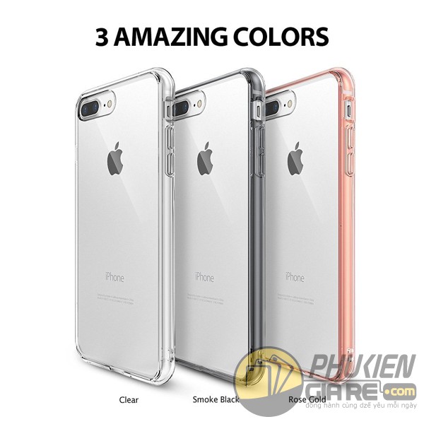 Ốp lưng iPhone 8 Plus hiệu Ringke Fusion (thương hiệu Hàn Quốc)