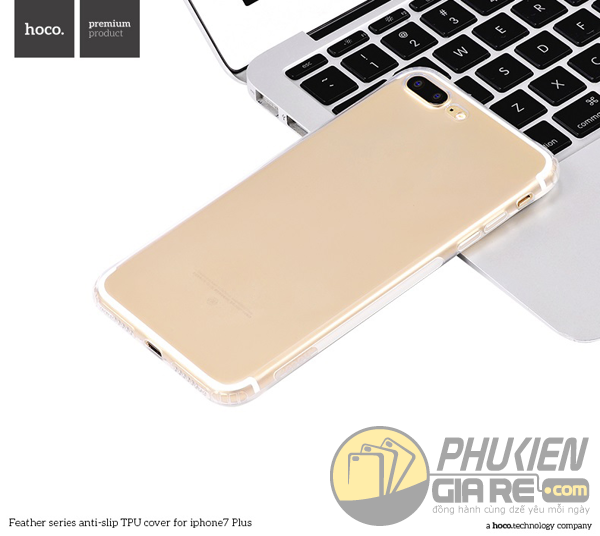Ốp lưng siêu dẻo, siêu mỏng iPhone 8 Plus hiệu HOCO (Light Series)