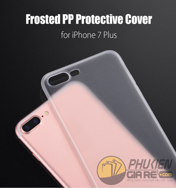 Ốp lưng TPU dẻo siêu mỏng iPhone 8 Plus hiệu HOCO Frosted