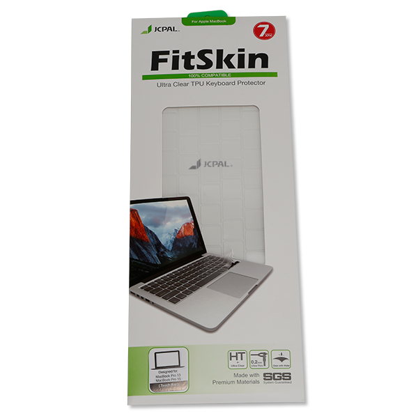 Miếng lót bàn phím JCPAL FitSkin cho Macbook Pro 13 inch và 15 inch 2016 Touch Bar