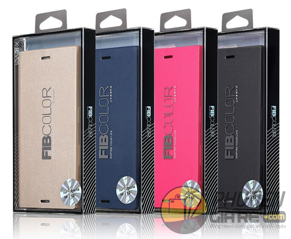 Bao da Sony Xperia XA hiệu Pipilu X-Level (Fibcolor Series)