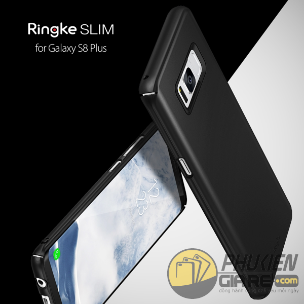 Ốp lưng Samsung Galaxy S8 Plus hiệu Ringke Slim (thương hiệu Hàn Quốc)