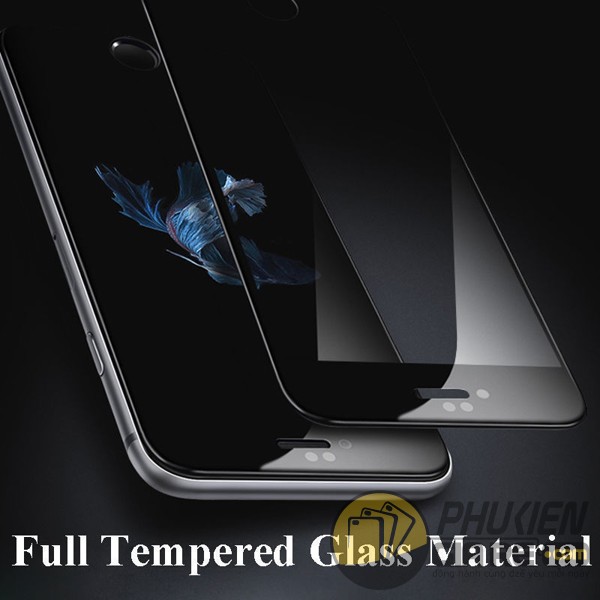 Dán cường lực iPhone 6/6s Plus full màn hình Glass 6D