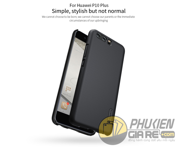 Ốp lưng Huawei P10 Plus hiệu Nillkin dạng sần