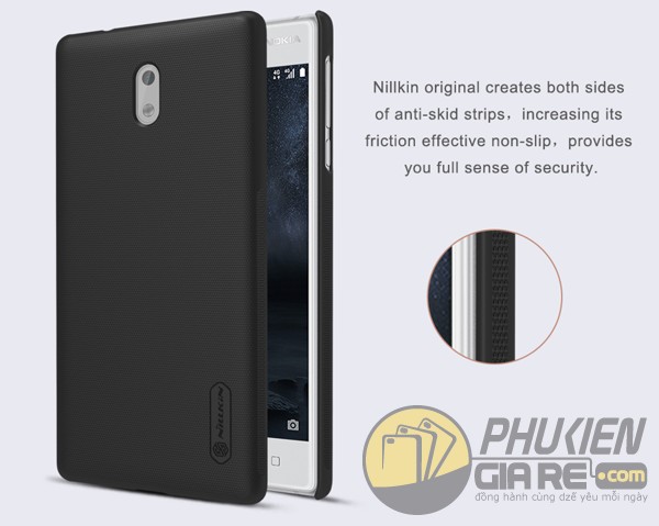Ốp lưng Nokia 3 dạng sần Nillkin