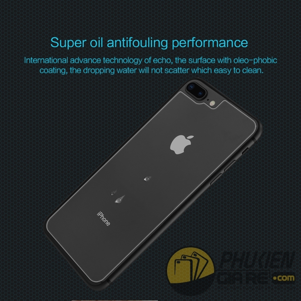 Dán cường lực iPhone 7 Plus mặt lưng Nillkin 9H