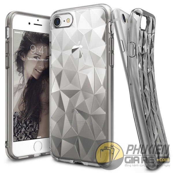 Ốp lưng iPhone 8 3D tuyệt đẹp Ringke Air Prism