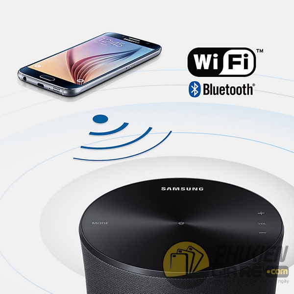 Loa không dây Samsung 360 R1 WAM1500 kết nối Wifi, Bluetooth