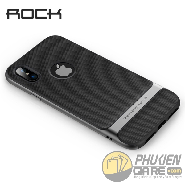 Ốp lưng iPhone X hiệu Rock (Royce Series)