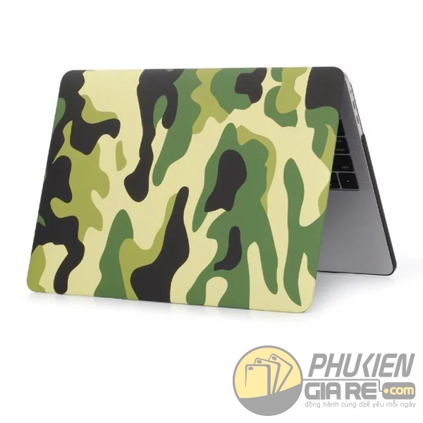 Ốp lưng Macbook Pro 13'' Non-Touch Bar ngụy trang quân đội
