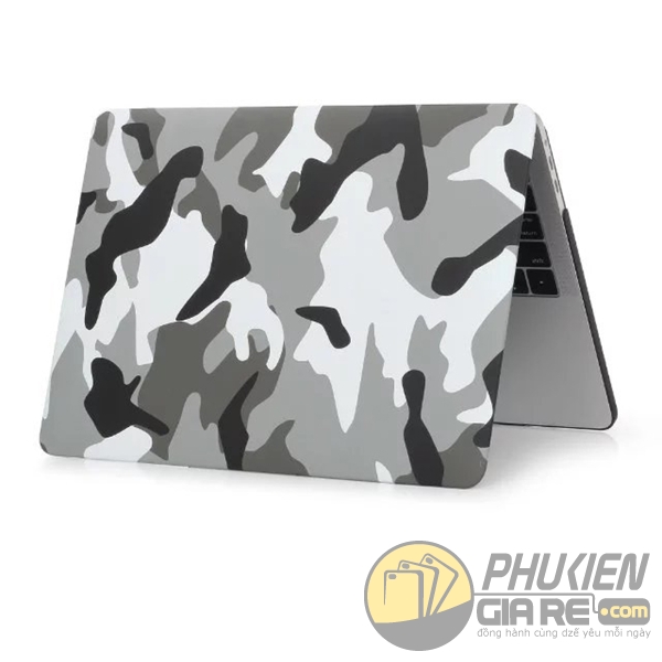Ốp lưng Macbook Pro 13'' Touch Bar ngụy trang quân đội