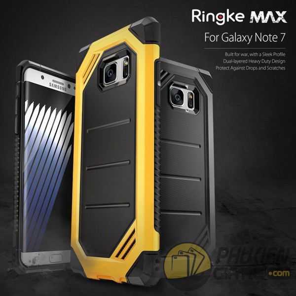Ốp lưng Galaxy Note FE Ringke Max