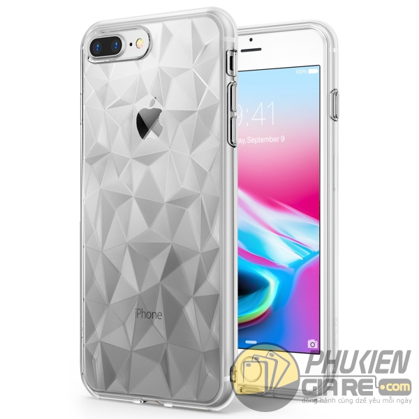 Ốp lưng iPhone 8 Plus 3D tuyệt đẹp Ringke Air Prism