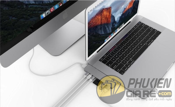 Đầu chuyển USB-C HyperDrive Pro 8-in-2 cho Macbook
