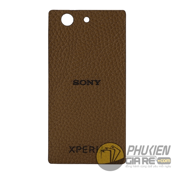 Miếng dán da Sony Z5 Mini da bò 100% (Made in Việt Nam)