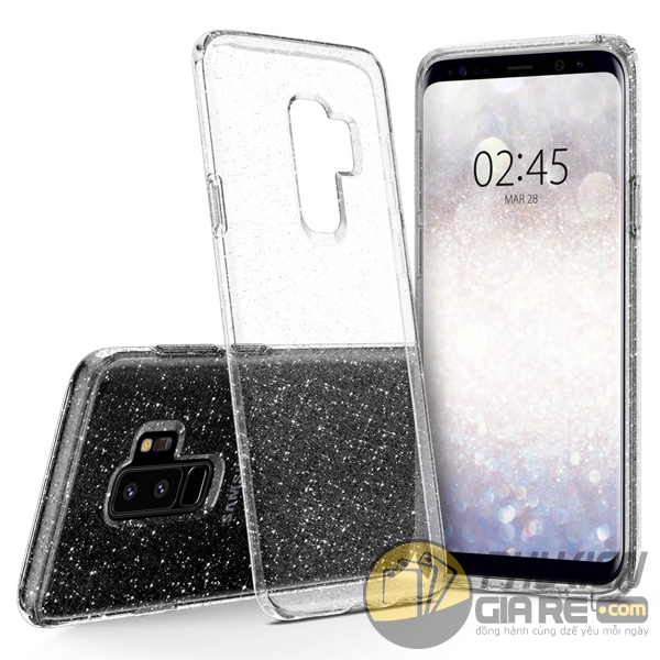 Ốp lưng Galaxy S9 Plus kim tuyến Spigen Liquid Crystal Glitter