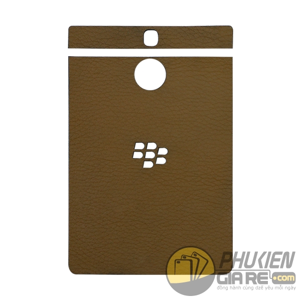 Miếng dán da BlackBerry Passport Silver Edition da bò 100% Made in Việt Nam 1397