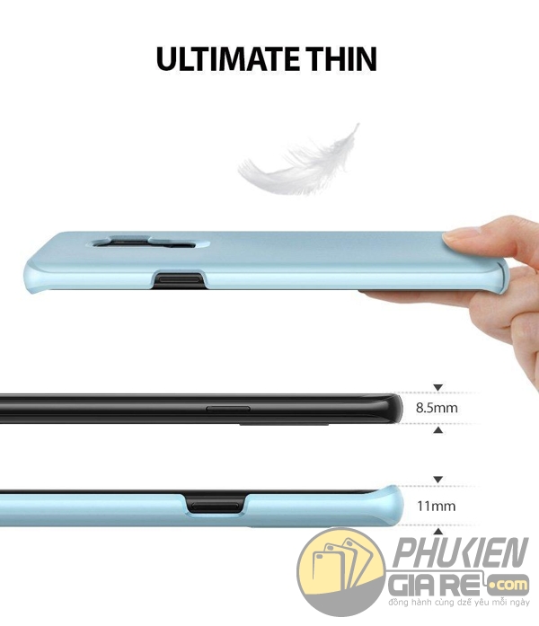 Ốp lưng Galaxy S9 Plus nhựa nhám siêu mỏng Ringke Slim