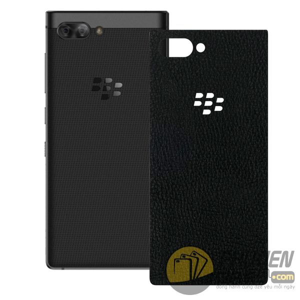 miếng dán da blackberry key2 - miếng dán da bò blackberry key2 - dán da khắc tên blackberry key2 (13140)