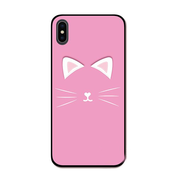 ốp lưng iphone xs max đẹp cho nữ - ốp lưng iphone xs max dễ thương - ốp lưng iphone xs max ipearl cute animal 3d little cat (13024)