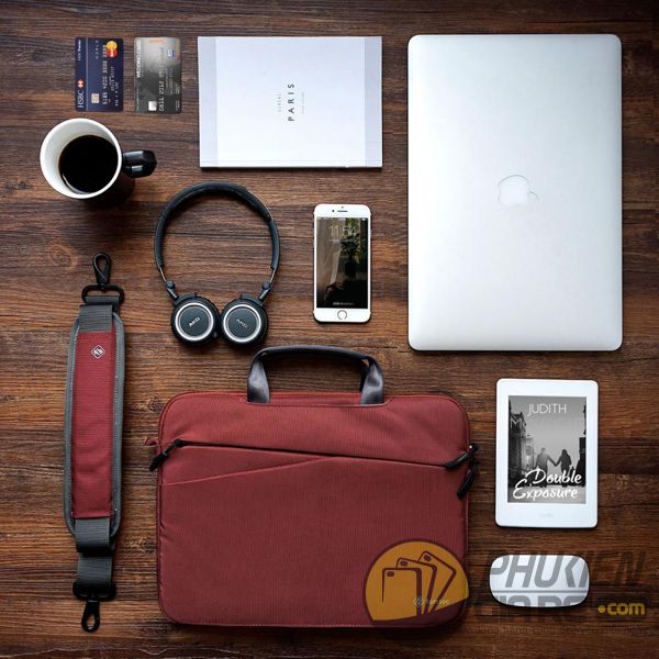 túi xách laptop 13 inch tomtoc messenger bag - túi đeo vai laptop 13 inch - túi xách laptop 13 inch siêu mỏng (13416)