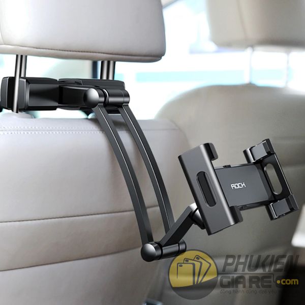 giá đỡ điện thoại trên ô tô - giá đõ ipad trên ô tô - giá đỡ tablet trên ô tô - giá đỡ gắn đầu xe ô tô rock headrest mount (14994)