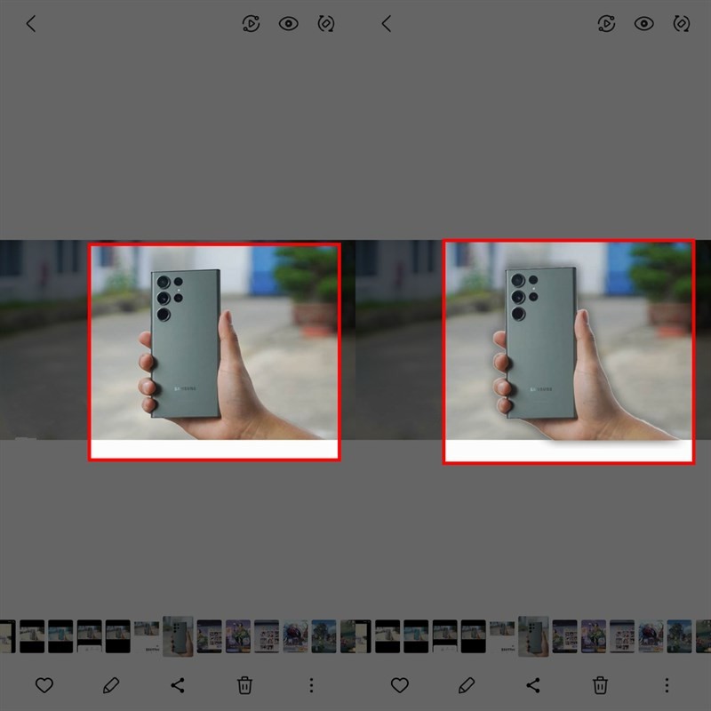 cách tách nền ảnh trên điện thoại Samsung