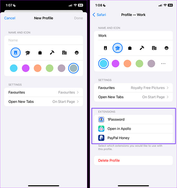 cách tạo nhiều profile trên iOS 17 và iPadOS17
