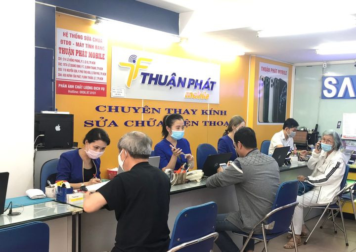 Dịch vụ thay màn hình điện thoại Thuận Phát Mobile